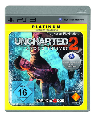 Uncharted 2 Platinium Edition Juego Ps3 Original Fisico 