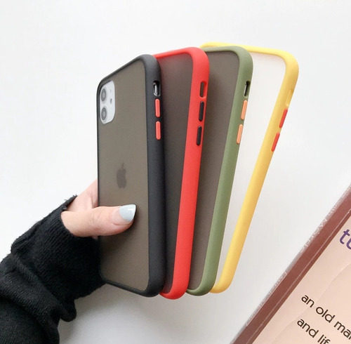 Case Transparente Mate iPhone X/ Xr/ Xs Max/ 11/ 11 Pro Max