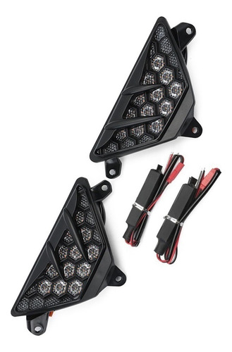 Luz De Giro Led En Forma De Panal Para Ninja 650 2012-2023