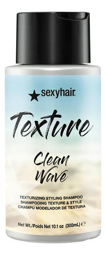  Shampoo Modelador Sexyhair Texture Clean Wave 300ml