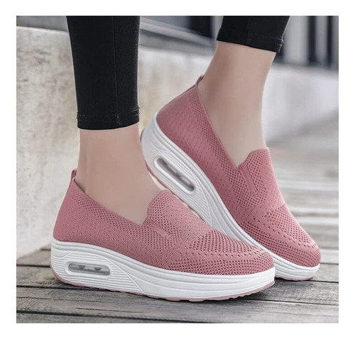 Zapatillas Ortopédicas Para Caminar Sin Cordones Para Mujer