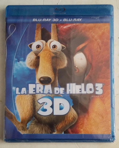 Bluray 3d La Era De Hielo 3 Bluray Nuevo