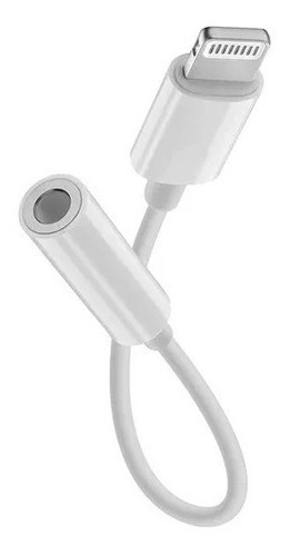 Cable Adaptador Treqa Auriculares Lightning A Jack 3.5 