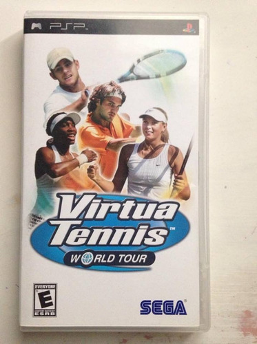 Virtua Tennis Original Completo Playstation Psp Sega Cib