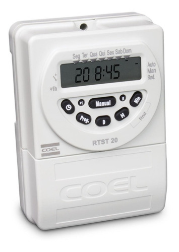 Timer Programador Digital Coel Rtst-20hr 100/240vac