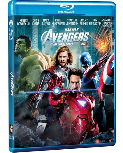 Os Vingadores - Blu-ray - Robert Downey Jr. - Chris Evans