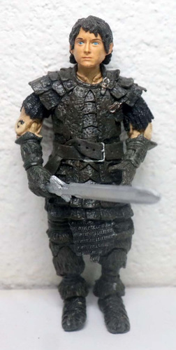 Frodo Goblin Armor Boneco Toy Biz O Senhor Dos Anéis 2003