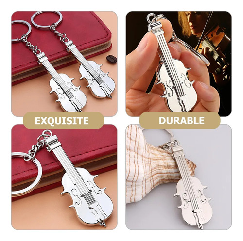 Colgante Con 12 Llaveros Para Instrumento Musical En Forma D