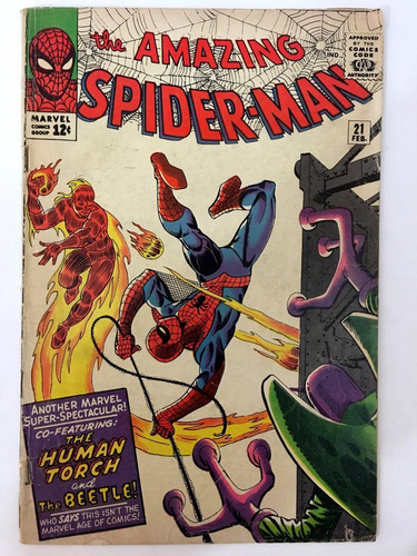 Amazing Spider-man #21 2nd App Beetle Marvel Comics 1965