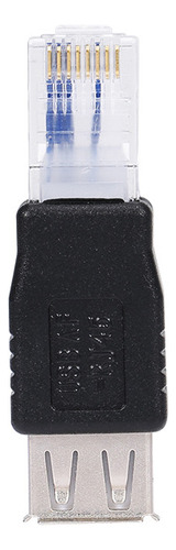 Adaptador Usb Para Rj45 Usb2.0 Fêmea Para Ethernet Rj45 Mach