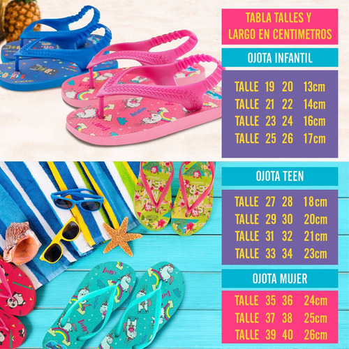 Imagen 2 de 5 de Ojotas Diseño Artentino Regalo Mujer Niña Nena Verano