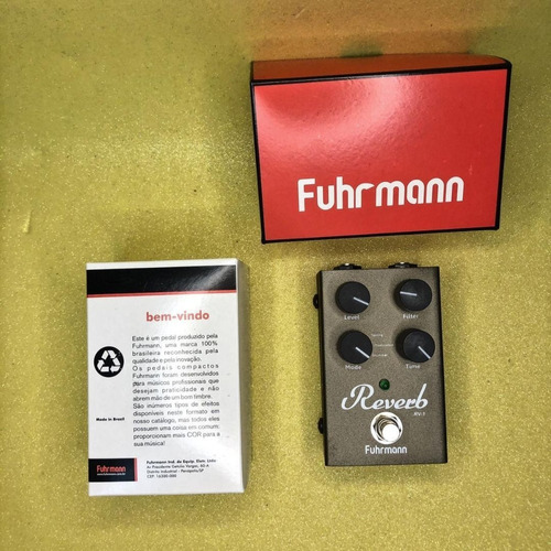 Pedal Para Guitarra Fuhrmann Rv-01 Reverb