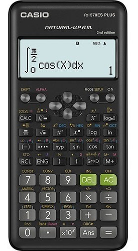 Imagen 1 de 4 de Calculadora Cientifica Casio Fx 570 Es Plus / La Plus
