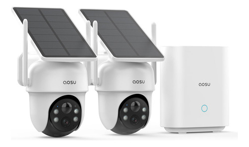 Aosu Camaras De Seguridad Inalambricas Para Exteriores, Kit