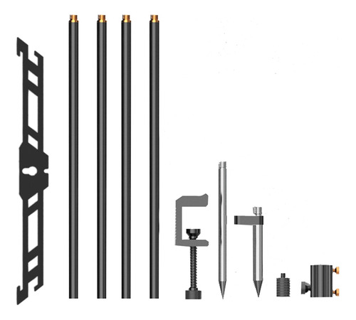 Estante De Almacenamiento Para Acampar, Soporte Ajustable Pa