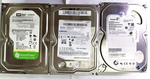 Disco Duro Sata 3.5 5400rpm 320gb Pc Wd Seagate Samsung Hgst