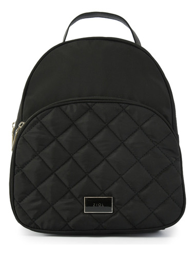 Mochila Bouffi Mediana Negro Ziol