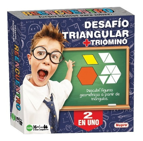 Juego Desafio Triangular + Triomino Nupro - Sharif Express