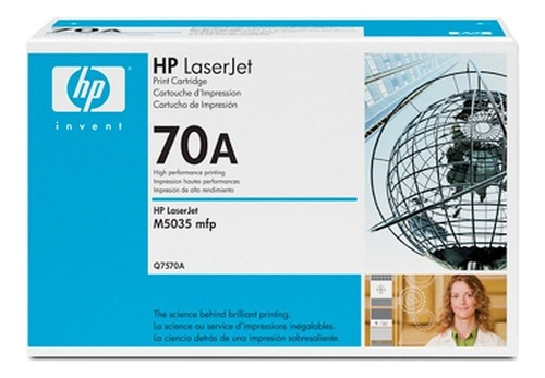 Toner Hp 70a Negro Q7570a - Vencido - Caja Outlet - Cerrado