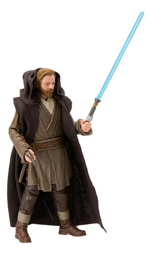  Figura Art Star Wars Hasbro 7098 Black Serie Obi Wan Kenobi