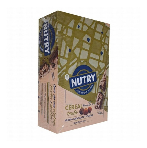 Imagem 1 de 1 de Nutry Barra De Cereal Trufa C/24