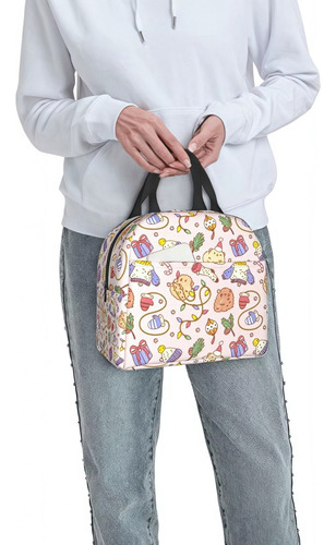 Bolsa De Almuerzo Aislante De Gran Capacidad Para Niños Y Ni