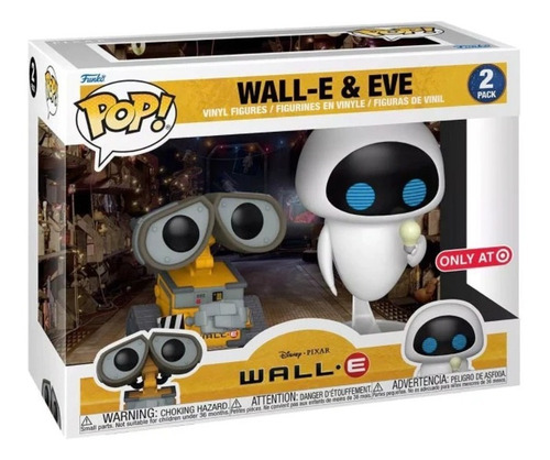 Funko Pop Disney Wall-e & Eve 2 Pack Target Exclusive