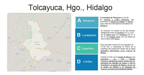Imagen 4 de 6 de Terreno Tolcayuca Hidalgo Sup. 100 Hectáreas