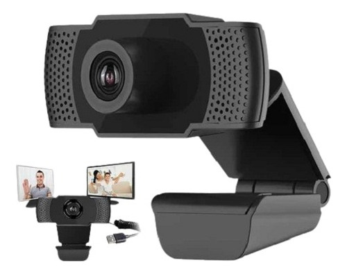 Camara Web Webcam 1080p Hd Usb 2.0 Con Micofrono Zoom