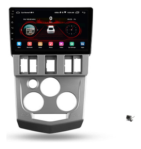 Radio Estereo Coche Android Auto Para Re-nault Logan 1 9  12