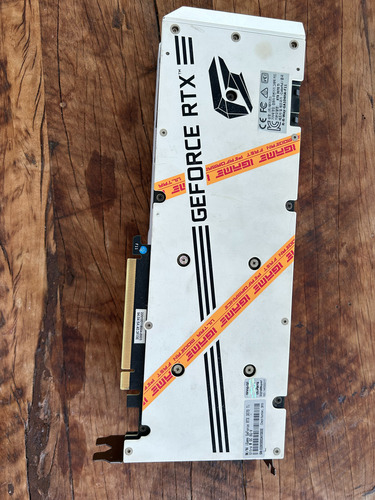 Placa De Vídeo Rtx 3070 Ti Oc Edition 8gb Colorful White. (Usado)