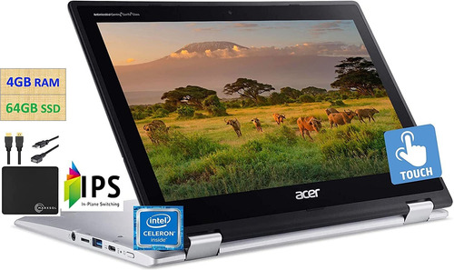 Laptop 2 En 1 Acer X360 Chromebook 2022 Táctil 11.6 4gb 64gb