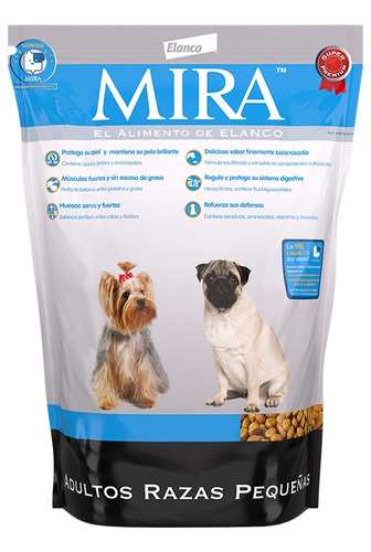 Mira® Adulto Raza Pequeña 3 Kg. Alimento Super Premium.