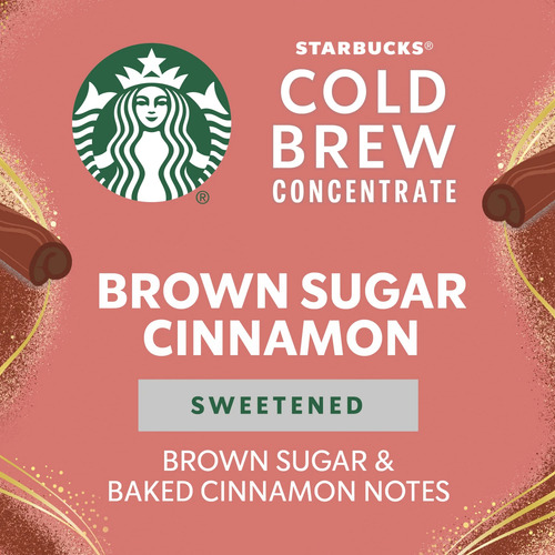 Starbucks Concentrado De Café Preparado En Frío, 32 Fl Oz
