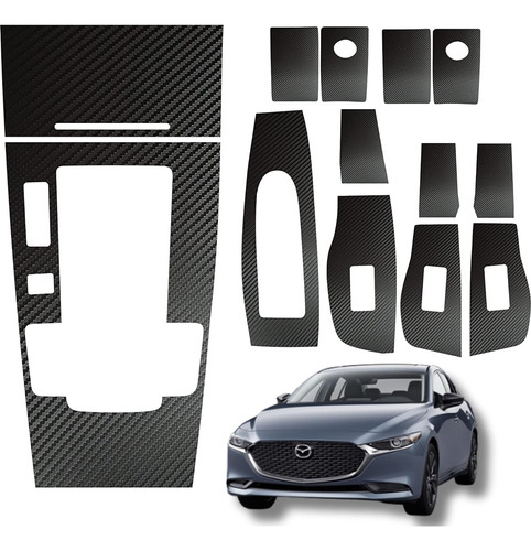 Kit De Stickers Wrap Proteccion Para Mazda 3 2019 A 2023