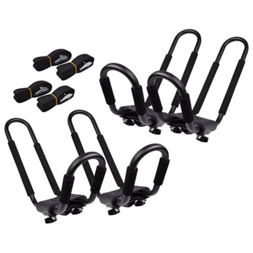 Rack De Techo Para Canoa Y Kayak, 2 Pares