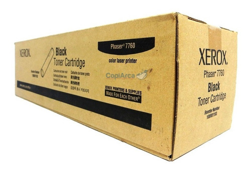 Phaser 7760 Xerox 32kc Toner Negro Original 106r01163