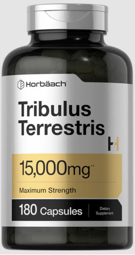 Tribulus Terrestris 15.000 Mg 180 Capsulas Horbaach