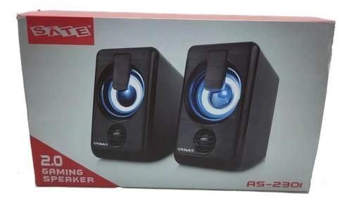 Caixa De Som Speaker Satellite As-2301 Gamer P/ Pc 2.0
