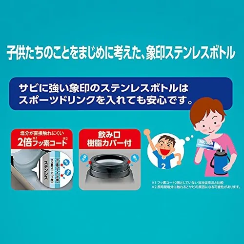 Zojirushi Sd-bb20-bg - Botella Fría De Acero Inoxidable