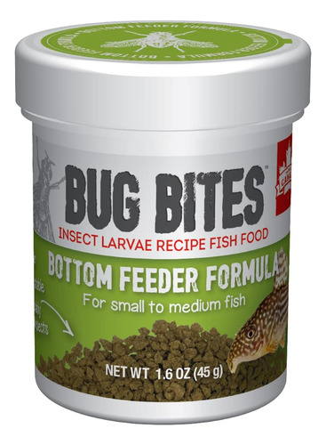 Fluval Bug Bites Alimentador Inferior Para Peces, Granulos P