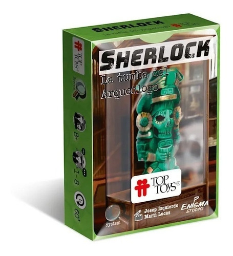 Sherlock La Tumba Del Arqueólogo Juego De Mesa