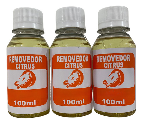 Removedor 200ml Citrus De Laranja Protese Capilar Front Lace