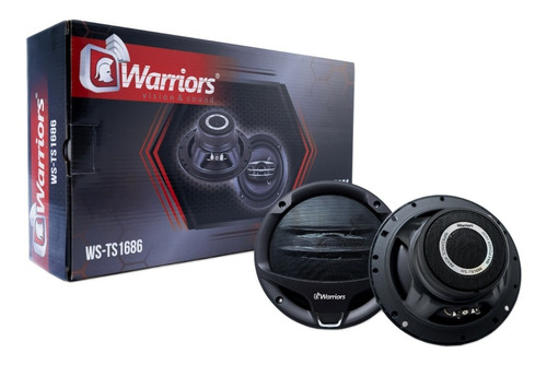 Parlantes De 6 Pulgadas Warriors, 240 Watts