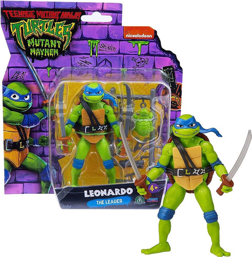 Figura Tortugas Ninja Caos Mutante Leonardo Playmates 83269
