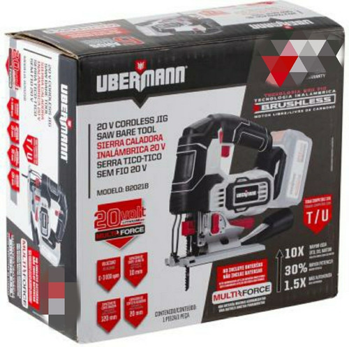 Sierra Caladora Ubermann Inalámbrica 20v Sin Batería | Cuotas sin interés
