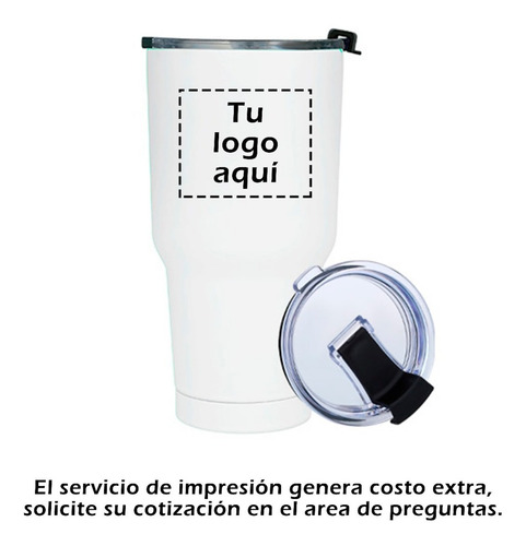 Termo De Acero Inoxidable Doble Pared Brilla En La Oscuridad