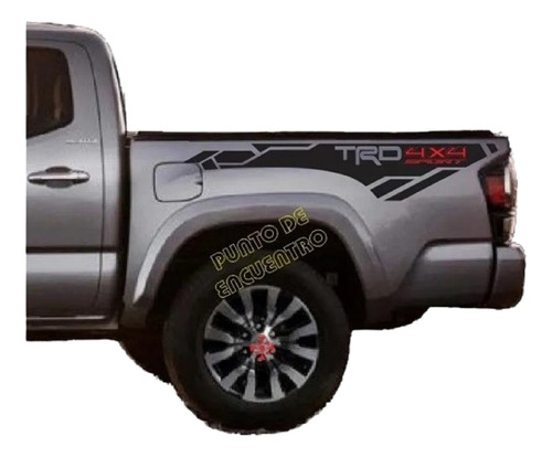 Stickers Franjas Para Toyota Trd 4x4 Off Road Grafi Pick Upp