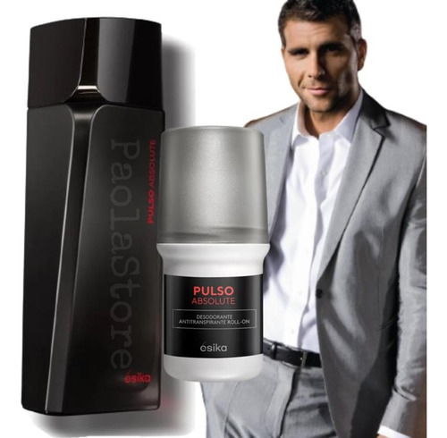 Pulso Absolute Perfume Hombre + Roll-on Esika Surquillo