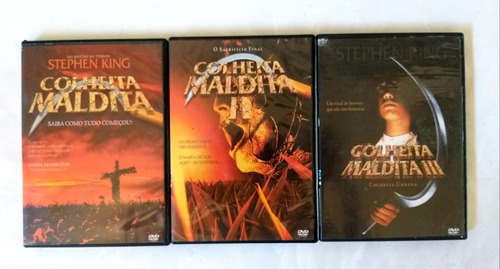Dvd Colheita Maldita - Stephen King - Colecao Original